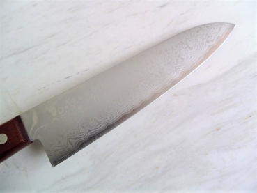 AZAI VG10 Schmiede Gyuto Suminagashi Damastmesser 21 cm, 33 Lagen