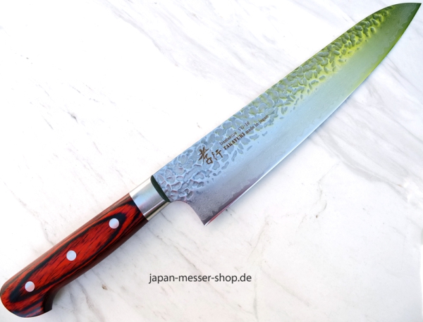 Sakai Takayuki Suminagashi Tsuchime Gyuto Kochmesser