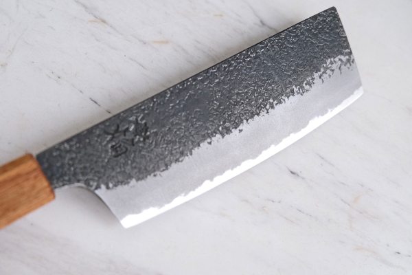 Itsuo Doi  Aogami 2 Nakiri 16 cm - handgeschmiedet - nicht rostfrei