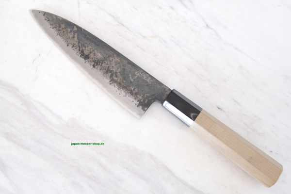 Shirou Kunimitu Shirogami 1 Santoku 16 cm